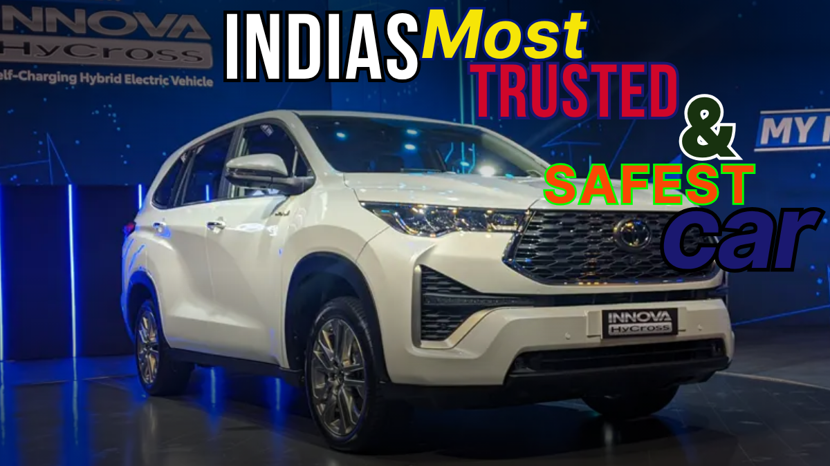 Toyota Innova Hycross Earns 5-Star Bharat NCAP Safety Rating