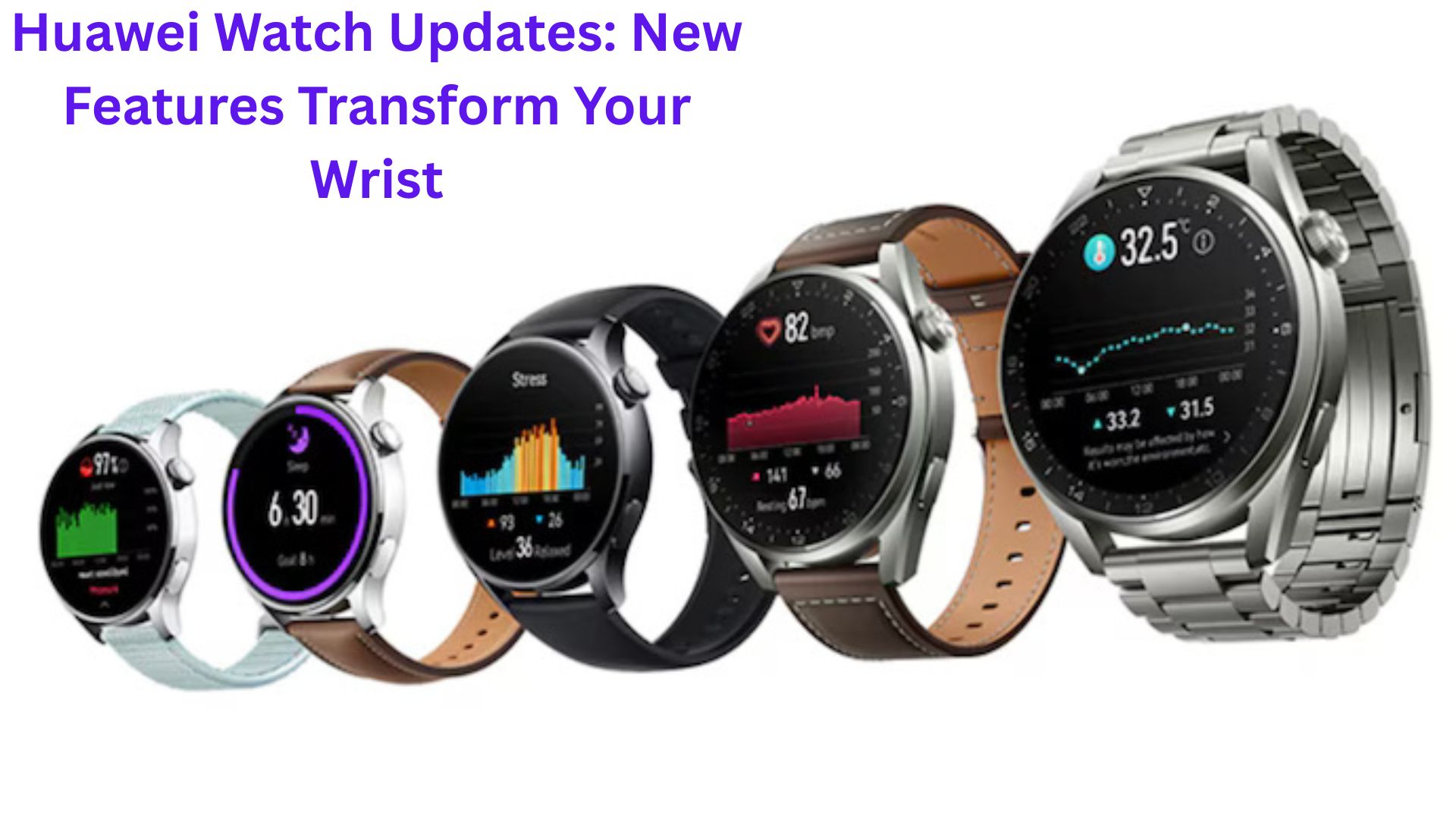 Huawei Watch Updates