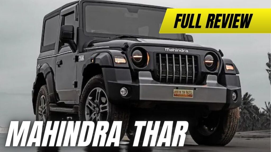 2025 Mahindra Thar 3-Door Spied at Dealer Yard Ahead of Official Launch