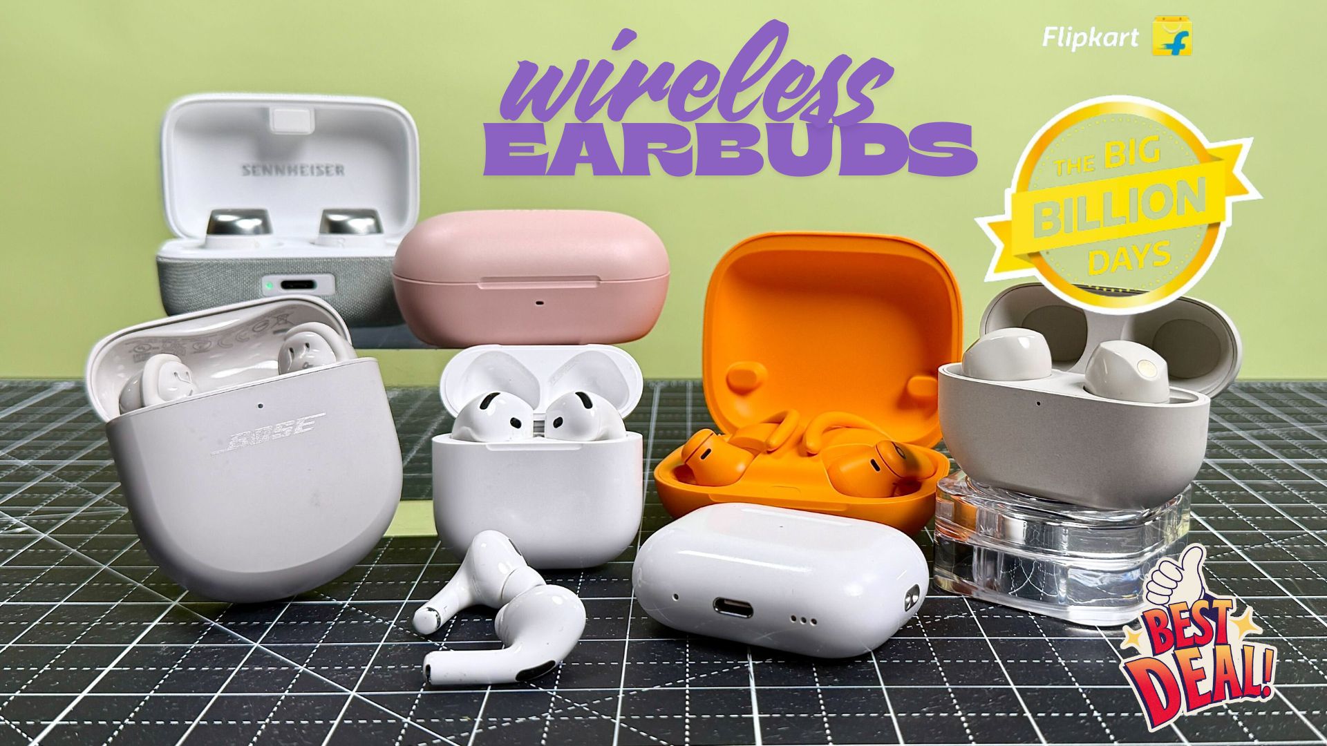Flipkart Big Billion Days Sale 2025: Top 10 Wireless Earbuds Deals You Should Not Miss